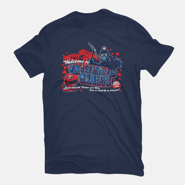 Have A Bloody Valentine-womens basic tee-goodidearyan