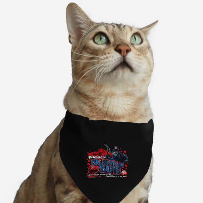 Have A Bloody Valentine-cat adjustable pet collar-goodidearyan