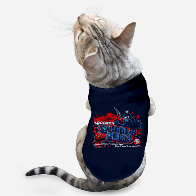 Have A Bloody Valentine-cat basic pet tank-goodidearyan