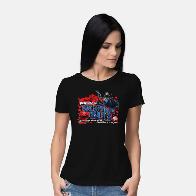Have A Bloody Valentine-womens basic tee-goodidearyan