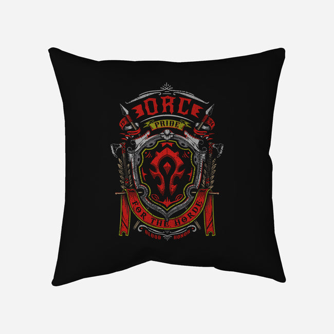 Orc Pride-none removable cover w insert throw pillow-Olipop