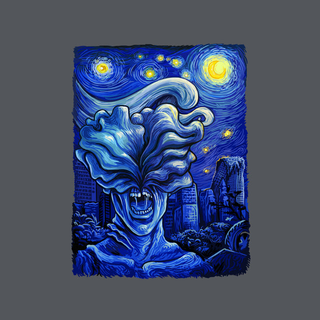 Starry Apocalypse-none polyester shower curtain-daobiwan