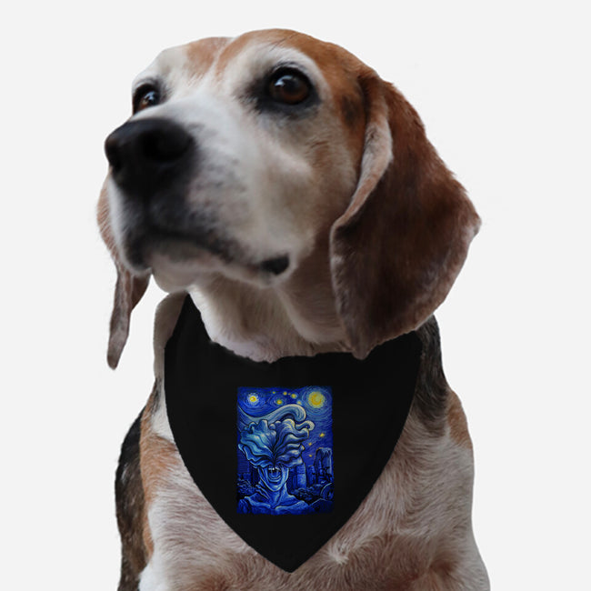 Starry Apocalypse-dog adjustable pet collar-daobiwan