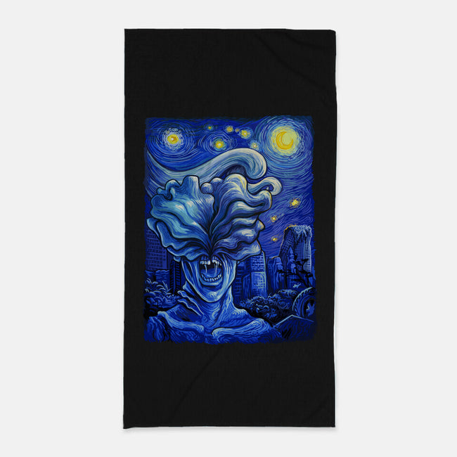 Starry Apocalypse-none beach towel-daobiwan