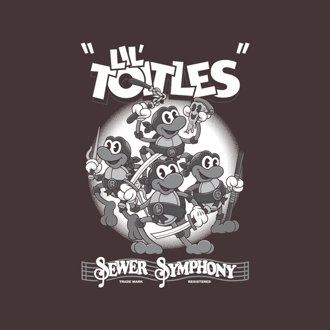 Lil Toitles Sewer Symphony-none removable cover w insert throw pillow-Nemons