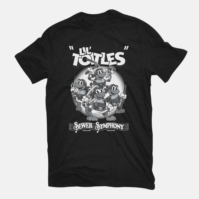 Lil Toitles Sewer Symphony-womens fitted tee-Nemons