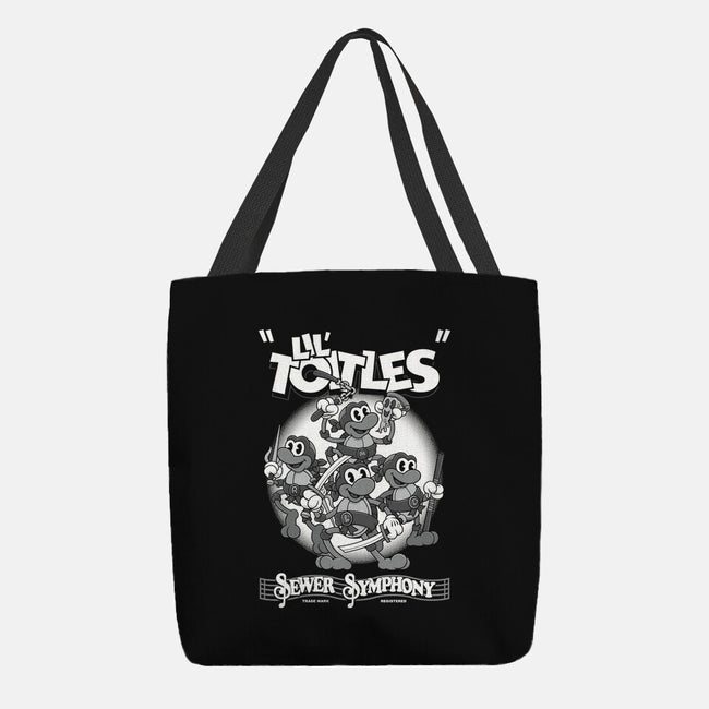 Lil Toitles Sewer Symphony-none basic tote bag-Nemons
