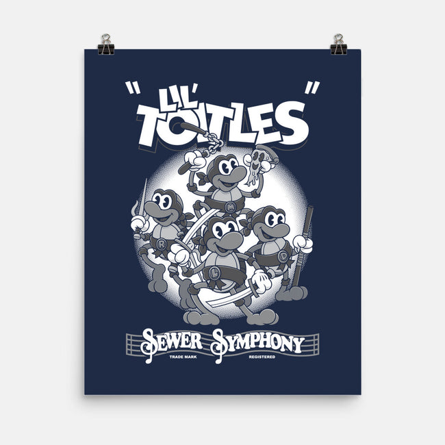 Lil Toitles Sewer Symphony-none matte poster-Nemons