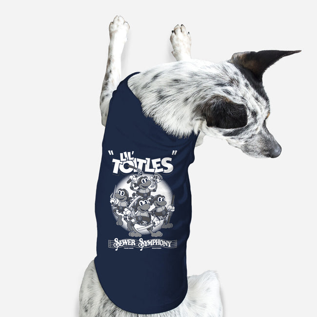 Lil Toitles Sewer Symphony-dog basic pet tank-Nemons