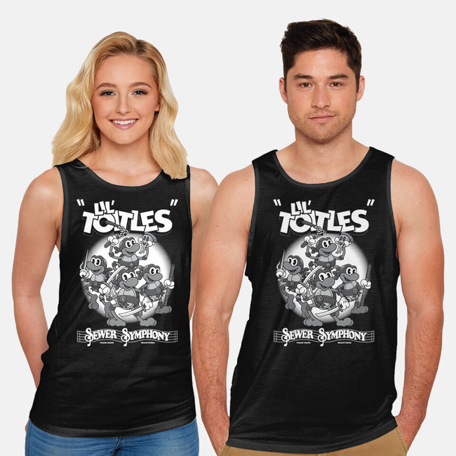 Lil Toitles Sewer Symphony-unisex basic tank-Nemons