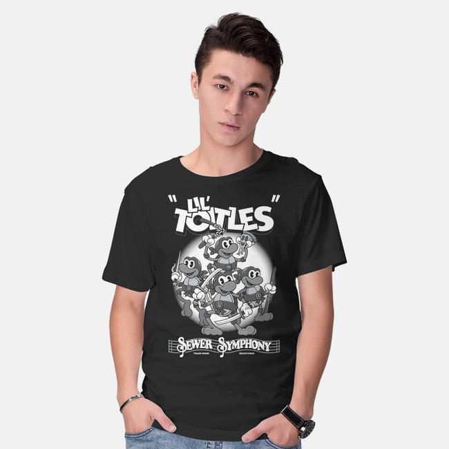 Lil Toitles Sewer Symphony-mens basic tee-Nemons