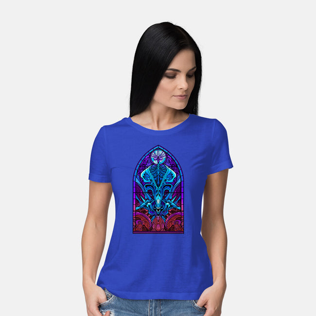 Temple Of Creation-womens basic tee-daobiwan