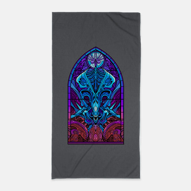 Temple Of Creation-none beach towel-daobiwan