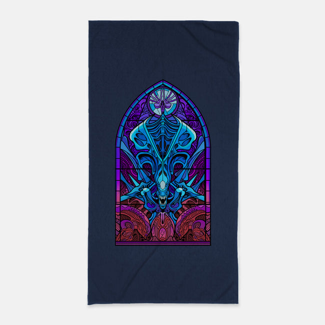 Temple Of Creation-none beach towel-daobiwan