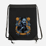Fortes Fortuna Juvat-none drawstring bag-Badbone Collections