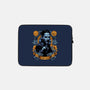 Fortes Fortuna Juvat-none zippered laptop sleeve-Badbone Collections