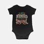Not Interested In Small Talk-baby basic onesie-tobefonseca