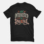 Not Interested In Small Talk-womens basic tee-tobefonseca