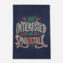 Not Interested In Small Talk-none indoor rug-tobefonseca