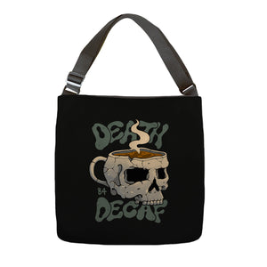 Death Before Decaf Skull