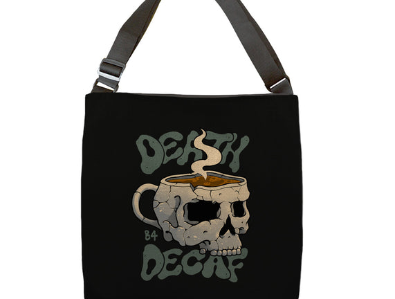 Death Before Decaf Skull