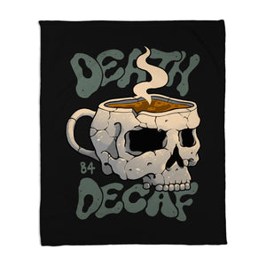 Death Before Decaf Skull