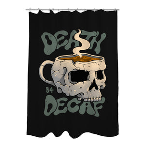 Death Before Decaf Skull