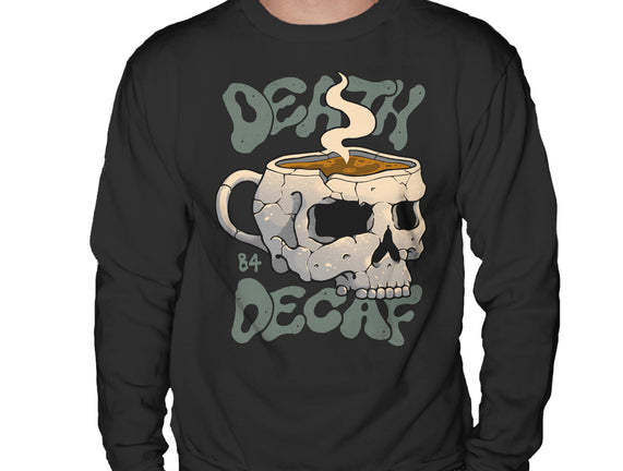 Death Before Decaf Skull