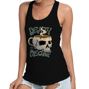 Death Before Decaf Skull