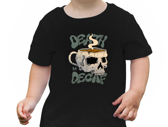 Death Before Decaf Skull