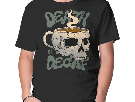 Death Before Decaf Skull