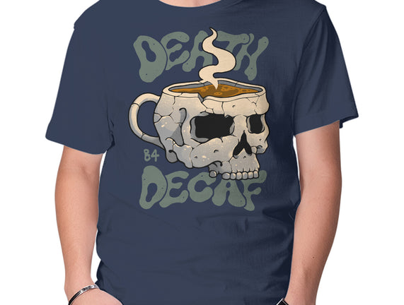 Death Before Decaf Skull