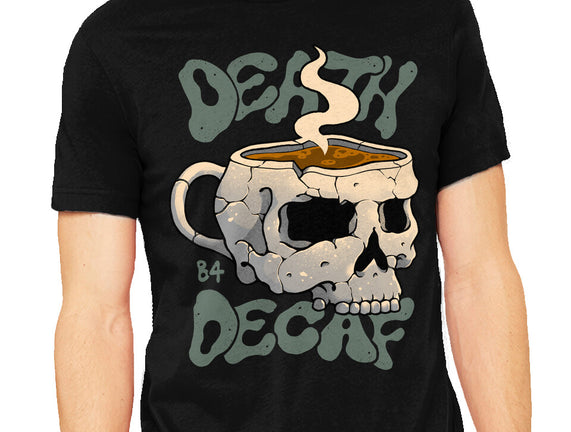 Death Before Decaf Skull