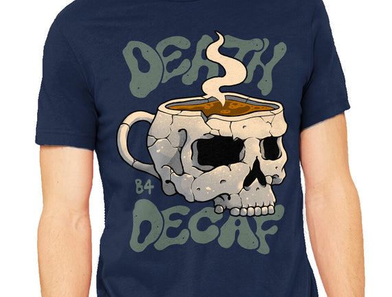 Death Before Decaf Skull