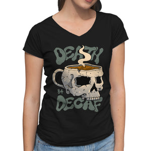 Death Before Decaf Skull