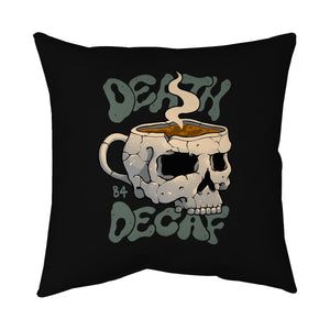 Death Before Decaf Skull