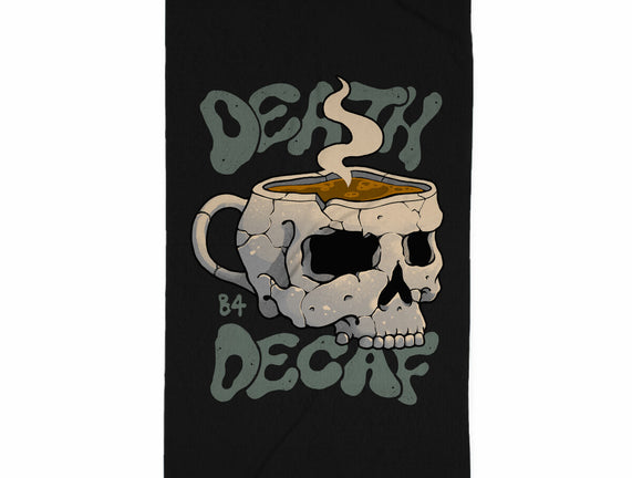 Death Before Decaf Skull