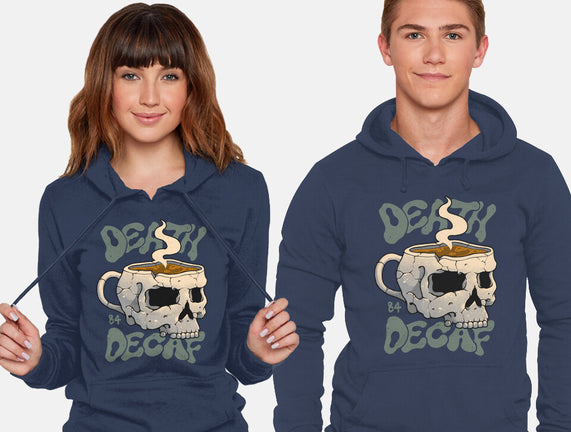 Death Before Decaf Skull