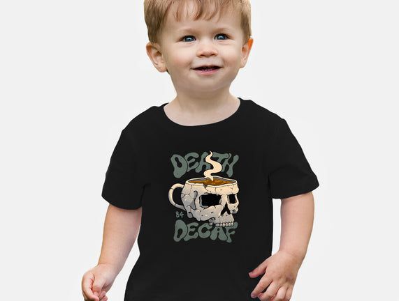 Death Before Decaf Skull