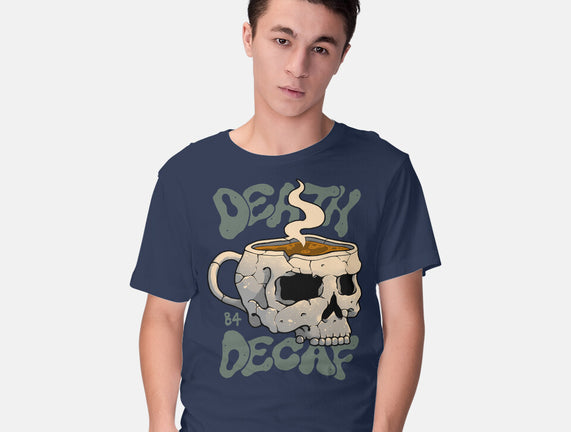 Death Before Decaf Skull