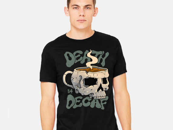 Death Before Decaf Skull