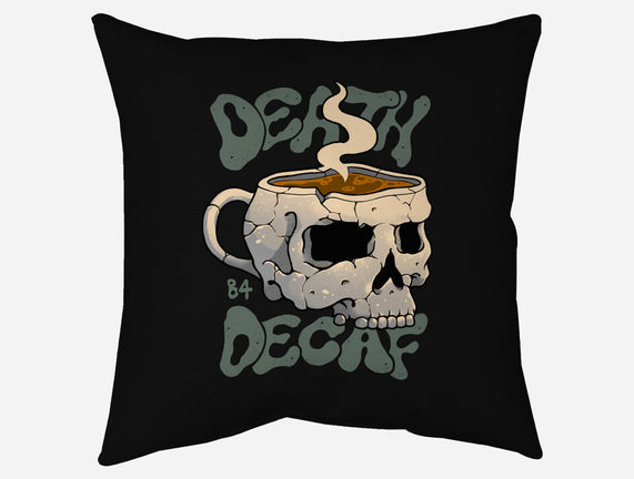 Death Before Decaf Skull