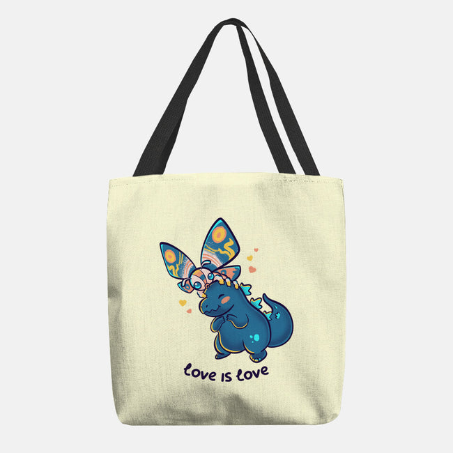 Lovezilla-none basic tote bag-Mushita