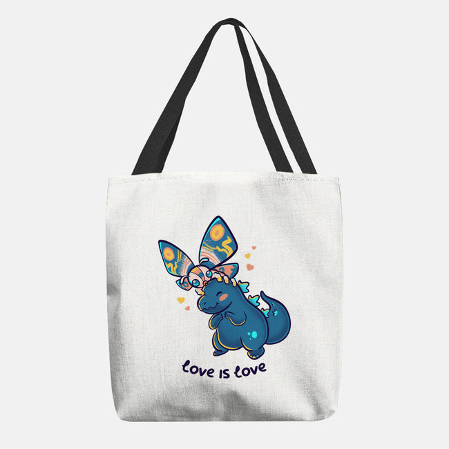 Lovezilla-none basic tote bag-Mushita