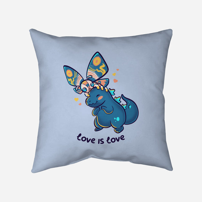 Lovezilla-none removable cover w insert throw pillow-Mushita
