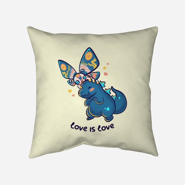 Lovezilla-none removable cover w insert throw pillow-Mushita