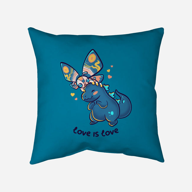 Lovezilla-none removable cover w insert throw pillow-Mushita