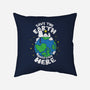 Dogs Live Here-none removable cover w insert throw pillow-turborat14