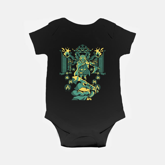 Welcome To My Lair-baby basic onesie-Sketchdemao