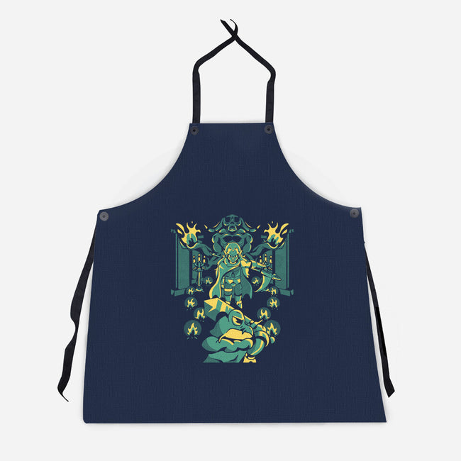 Welcome To My Lair-unisex kitchen apron-Sketchdemao